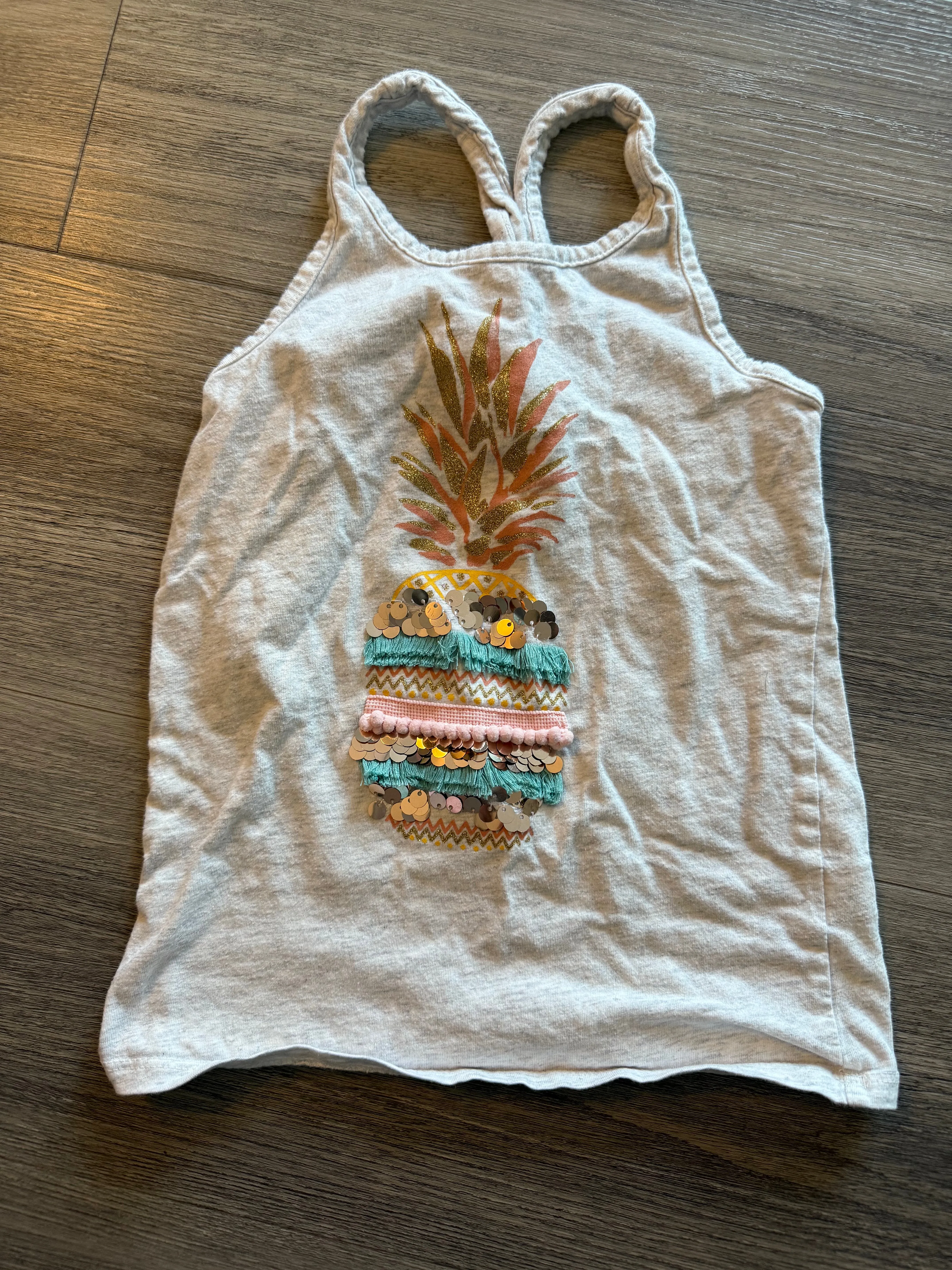 (5) Girls Summer T-shirts Sz 5, Kids 5/5T (extra small)