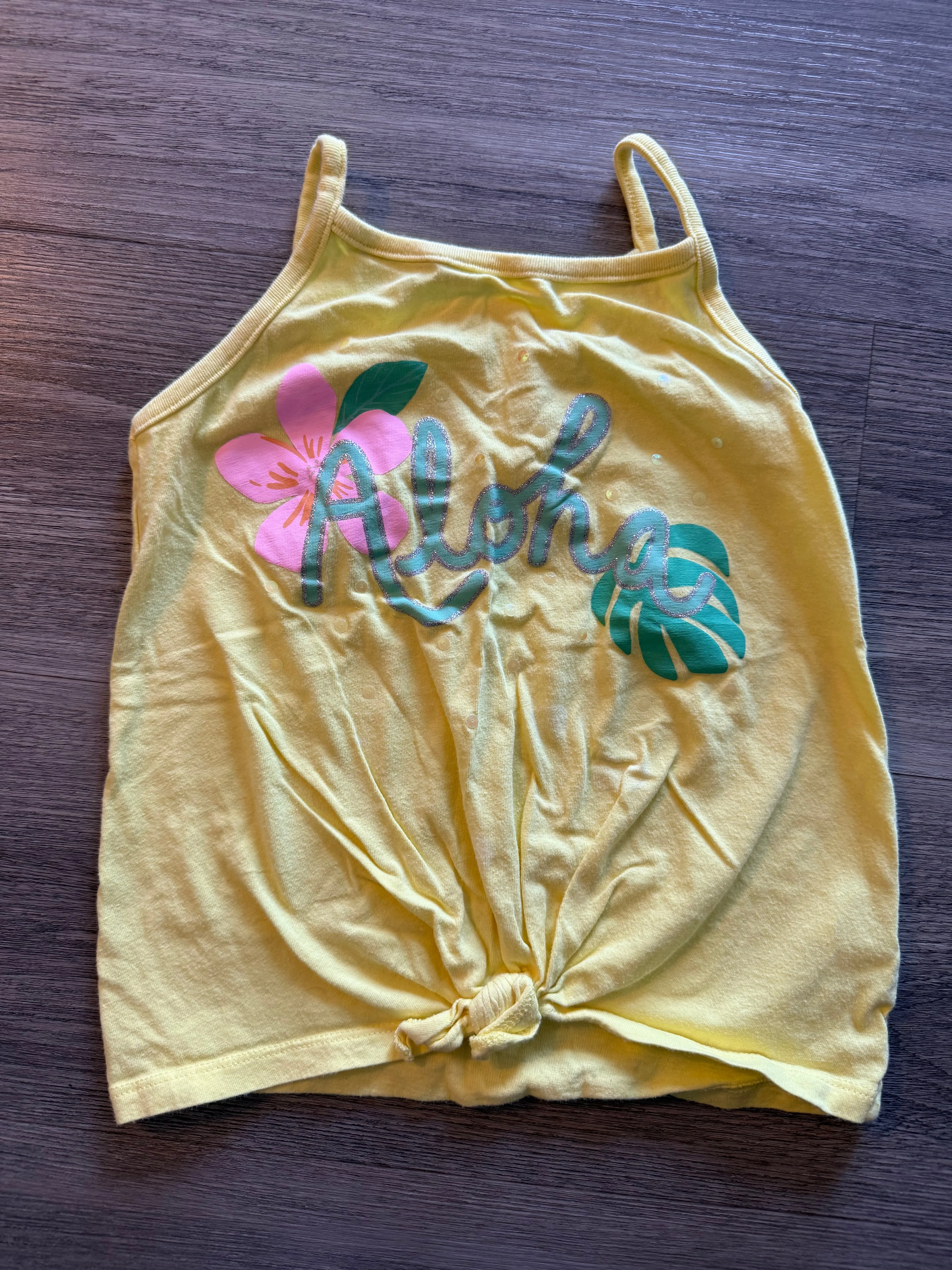 (5) Girls Summer T-shirts Sz 5, Kids 5/5T (extra small)