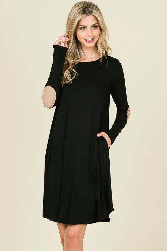 Alicia Long Sleeve Swing Dress