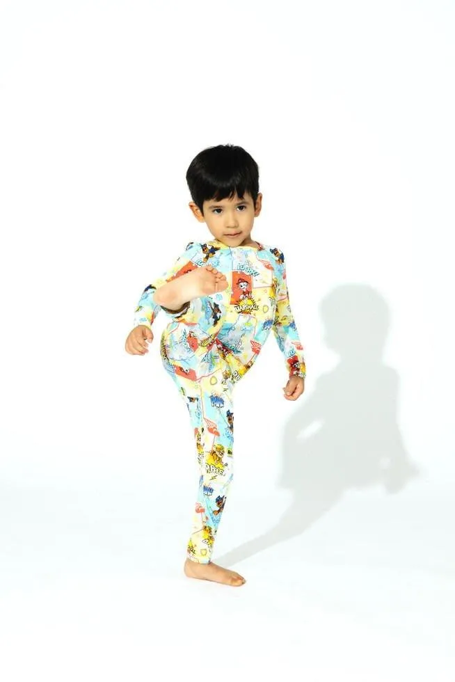 Bamboo Long Sleeve Pajama Set - PAW Patrol Boy Pups