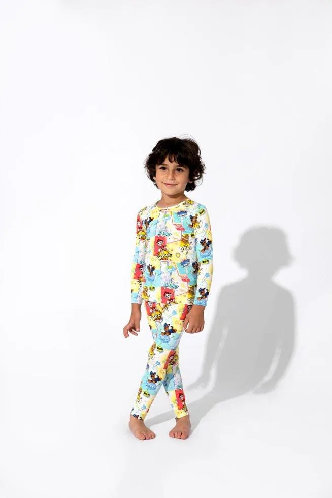 Bamboo Long Sleeve Pajama Set - PAW Patrol Boy Pups