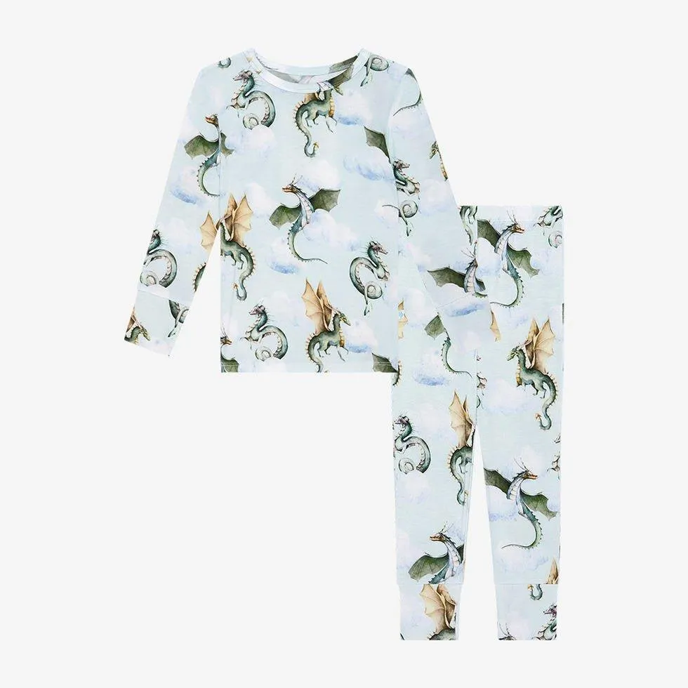 Bamboo Long Sleeve Pajama Set - Percy (Dragons)