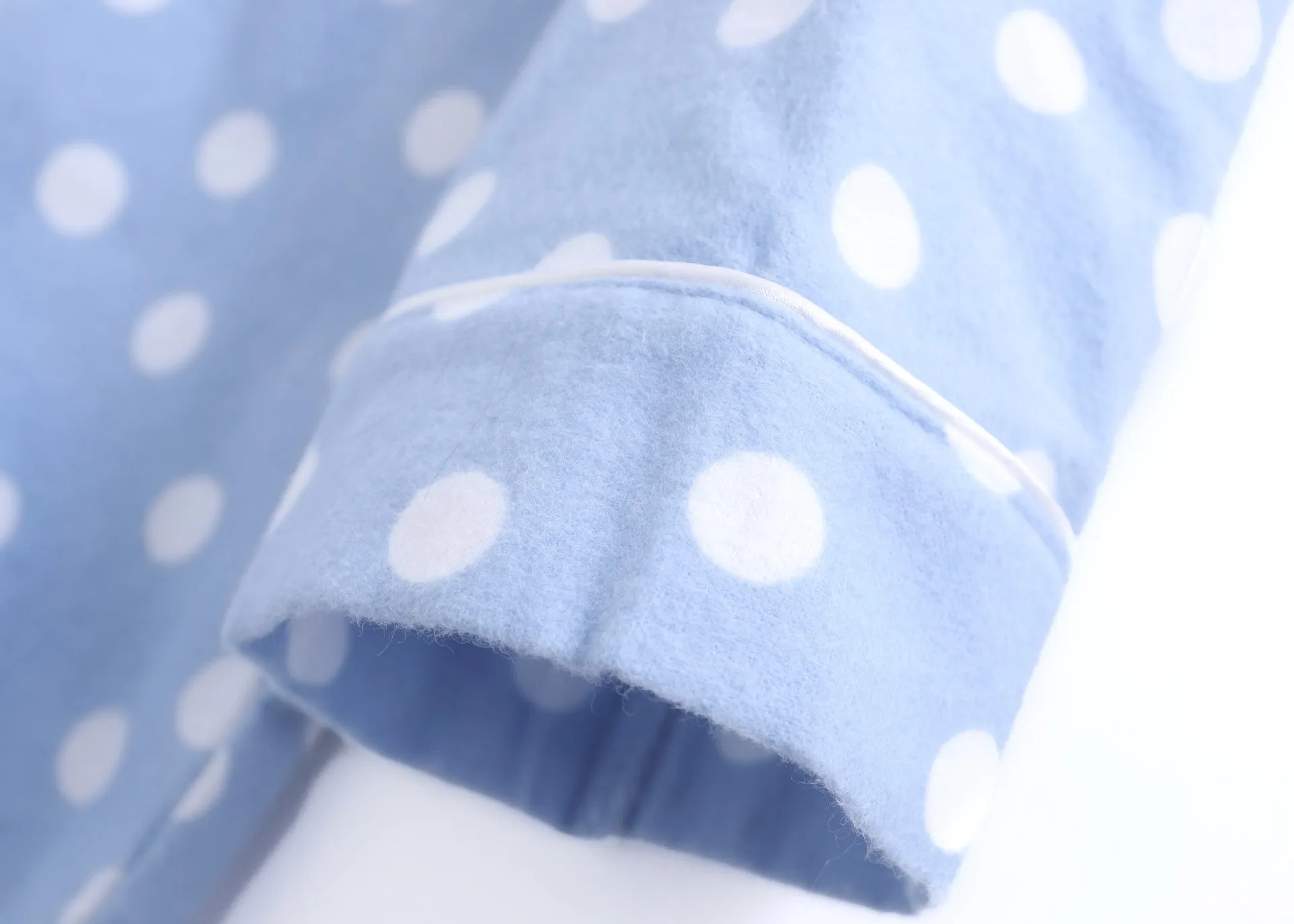 Blue Pure Cotton Printed Pajama Set