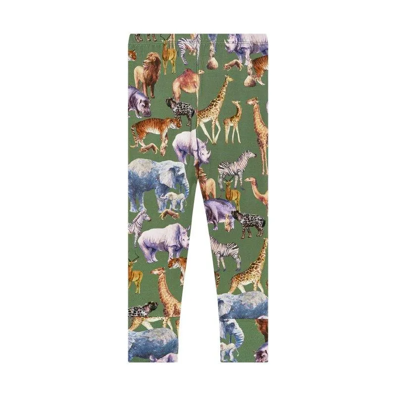 Boy's Bamboo Short Sleeve Pajama Set - Posh Safari
