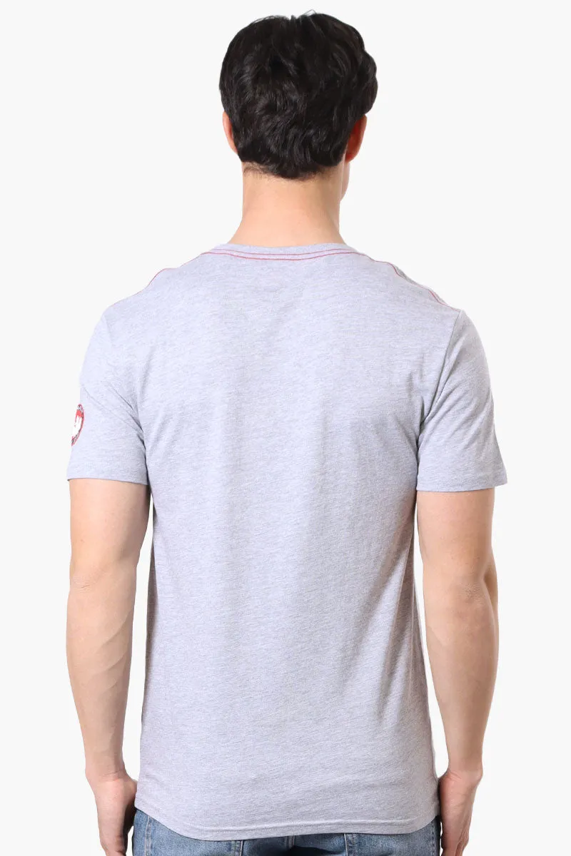 Canada Weather Gear I Am Canadian Print Tee - Grey