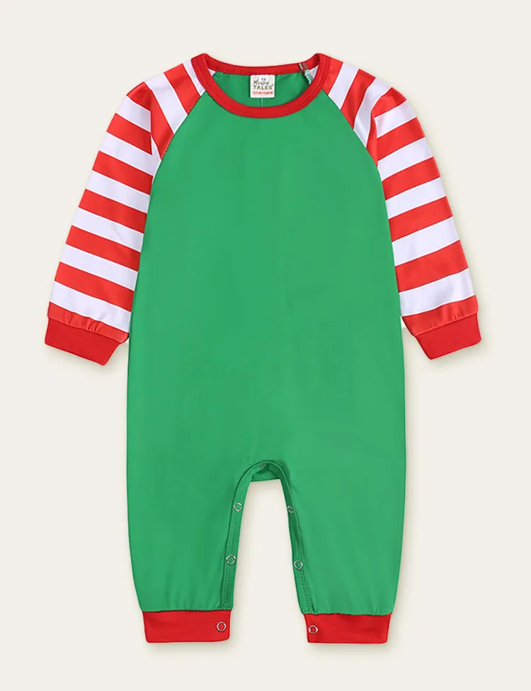 Christmas Striped Family Matching Pajamas