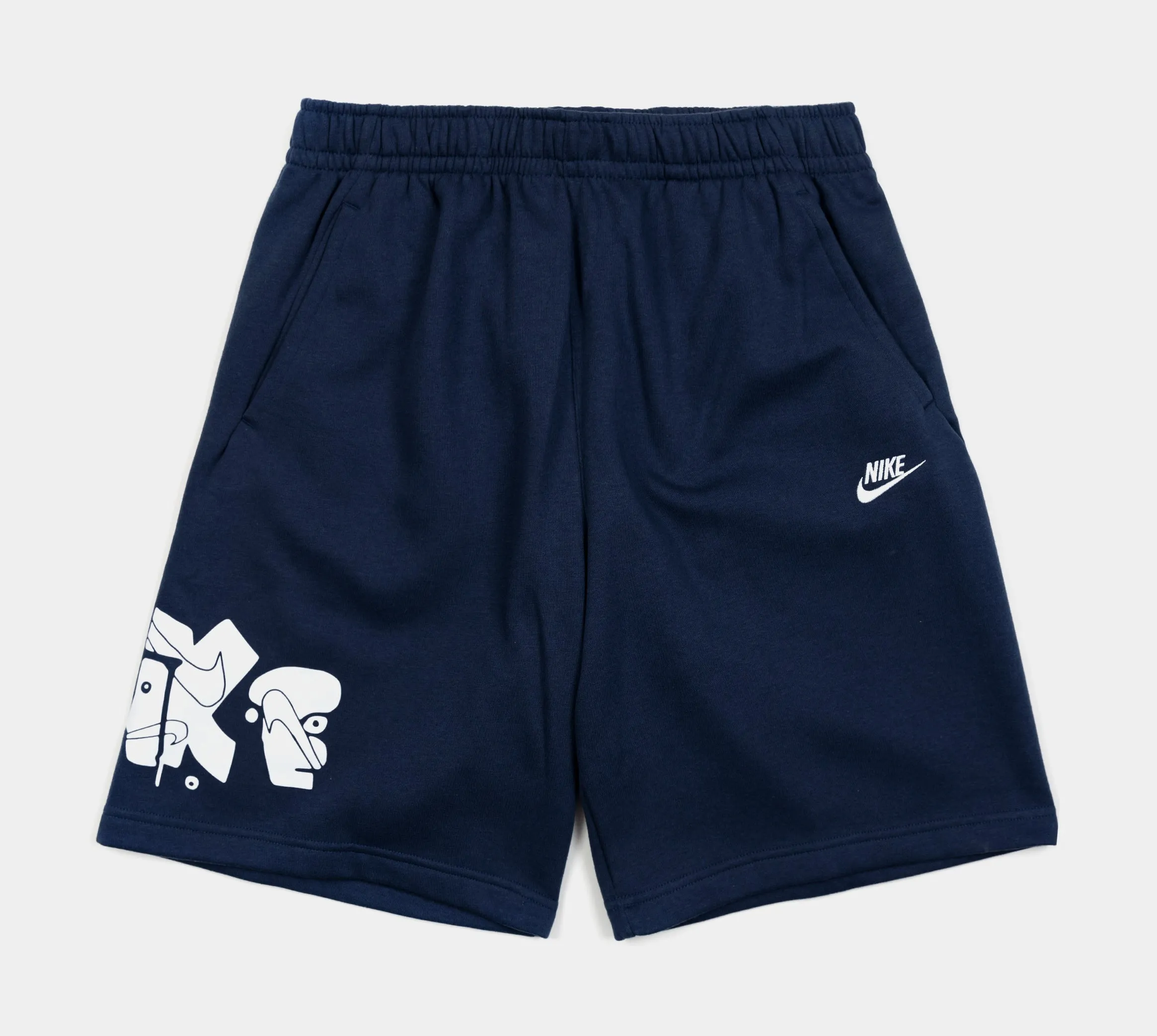 Club Fleece Mens Shorts (Blue)