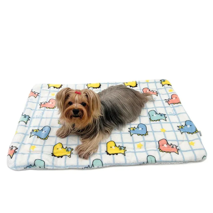 Colorful Dinosaurs Ultra Plush Dog Blanket
