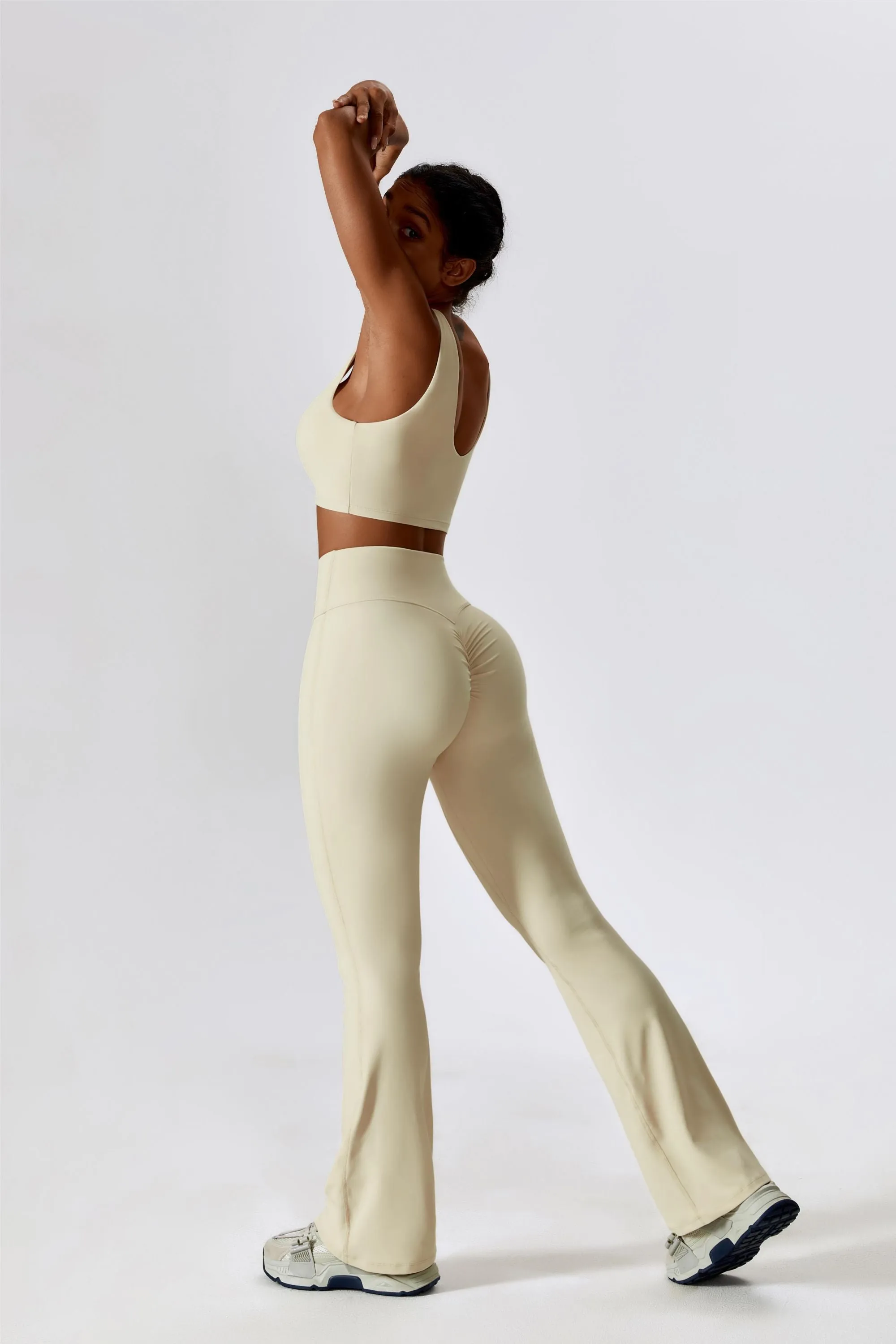 Deep Plunge Backless Tank Top