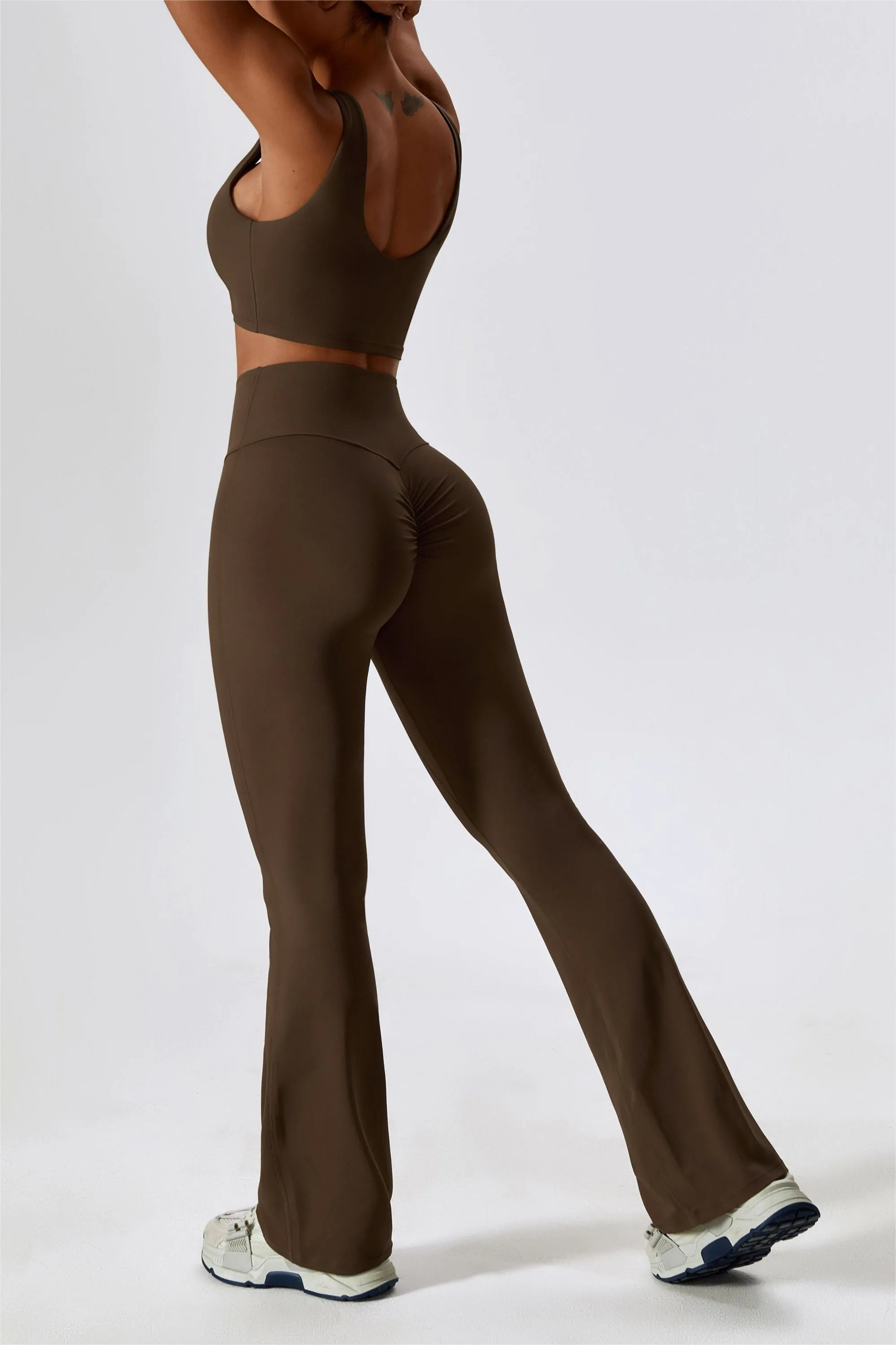 Deep Plunge Backless Tank Top