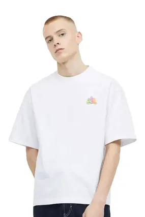 Devinefeather Oversized t Shirt, Drop Shoulder Tshirt, Baggy Tshirt for Men 005