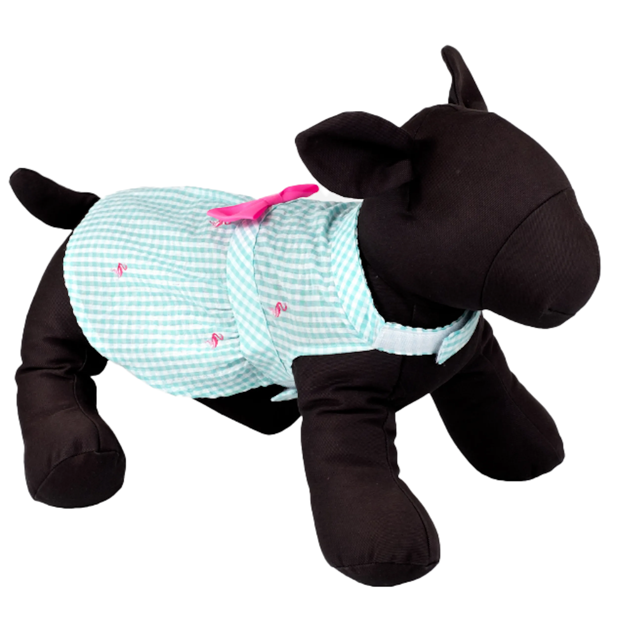 Dress | Gingham Flamingos