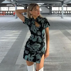 DressBetty - Cheongsam Style Vintage Chinese Style Qipao Dress