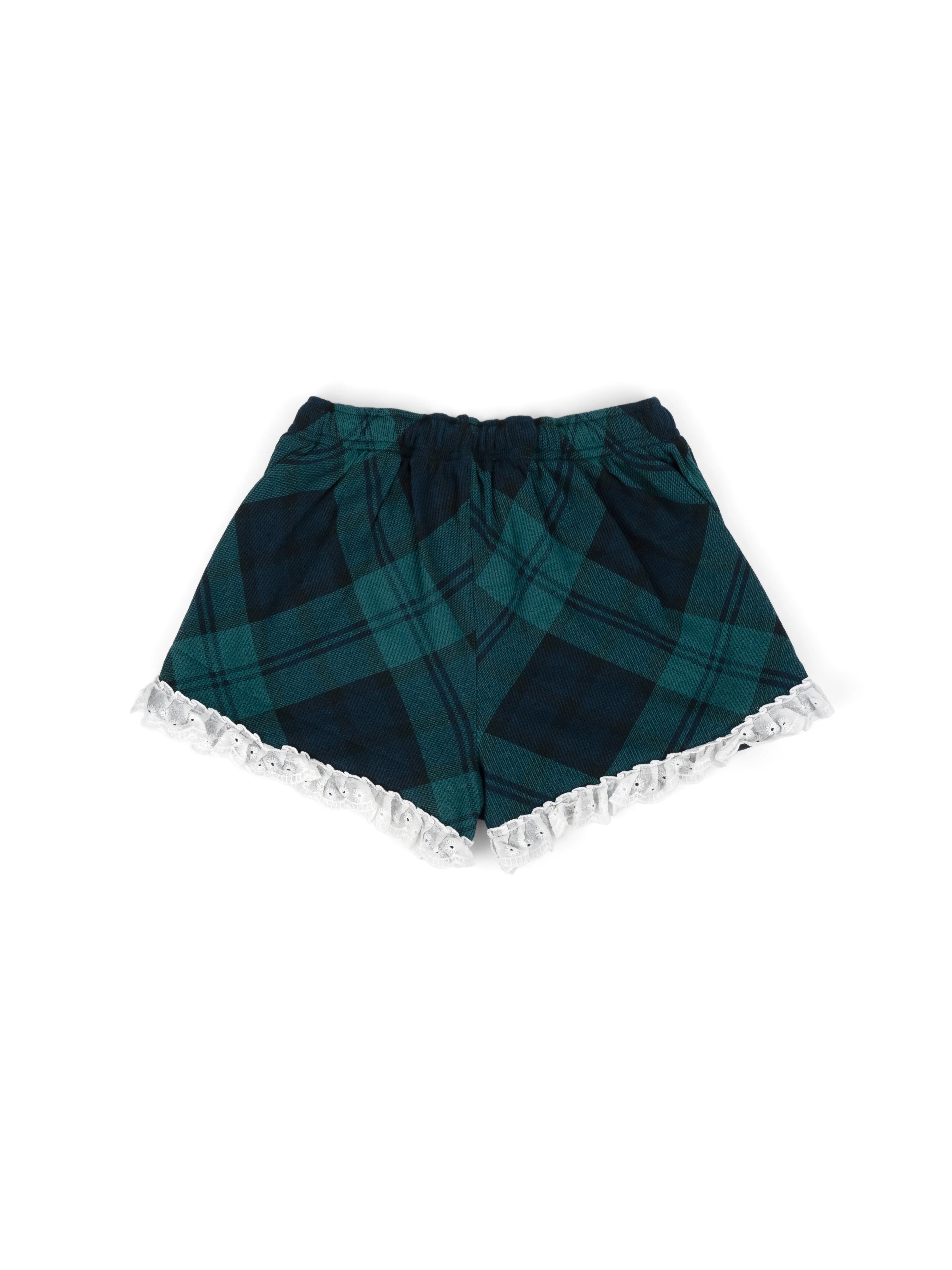 [EM] AEIOU Lace Shorts Collection DARK GREEN