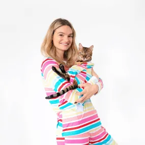 Family Stripe Matching Sleepwear for Mom