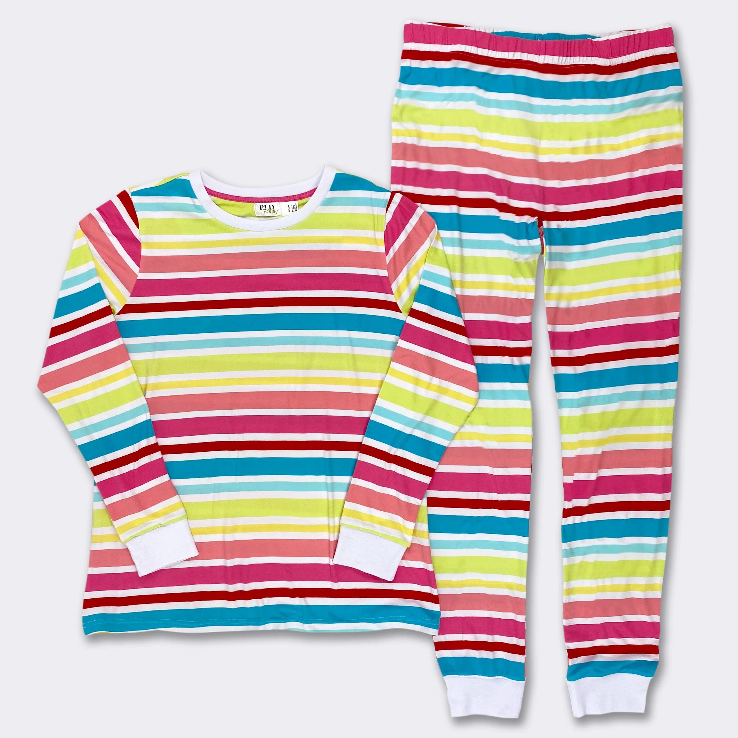 Family Stripe Matching Sleepwear for Mom