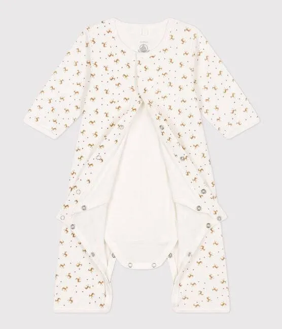 Footless Cotton Sleepsuit