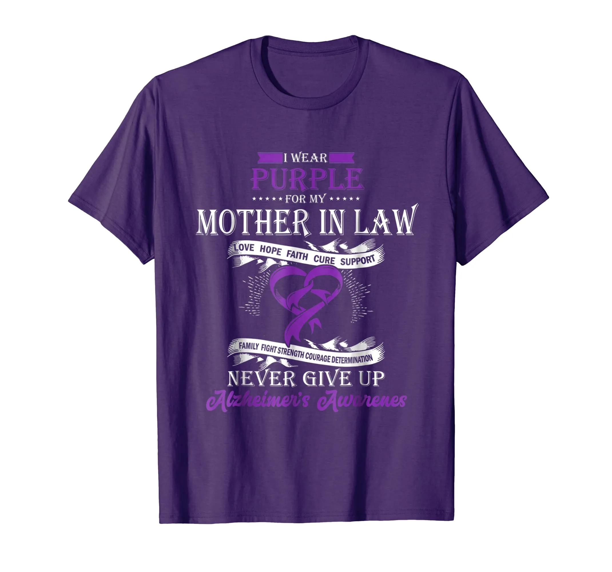 For My Mother In Law Alzheimer's Awareness Gift Shirt