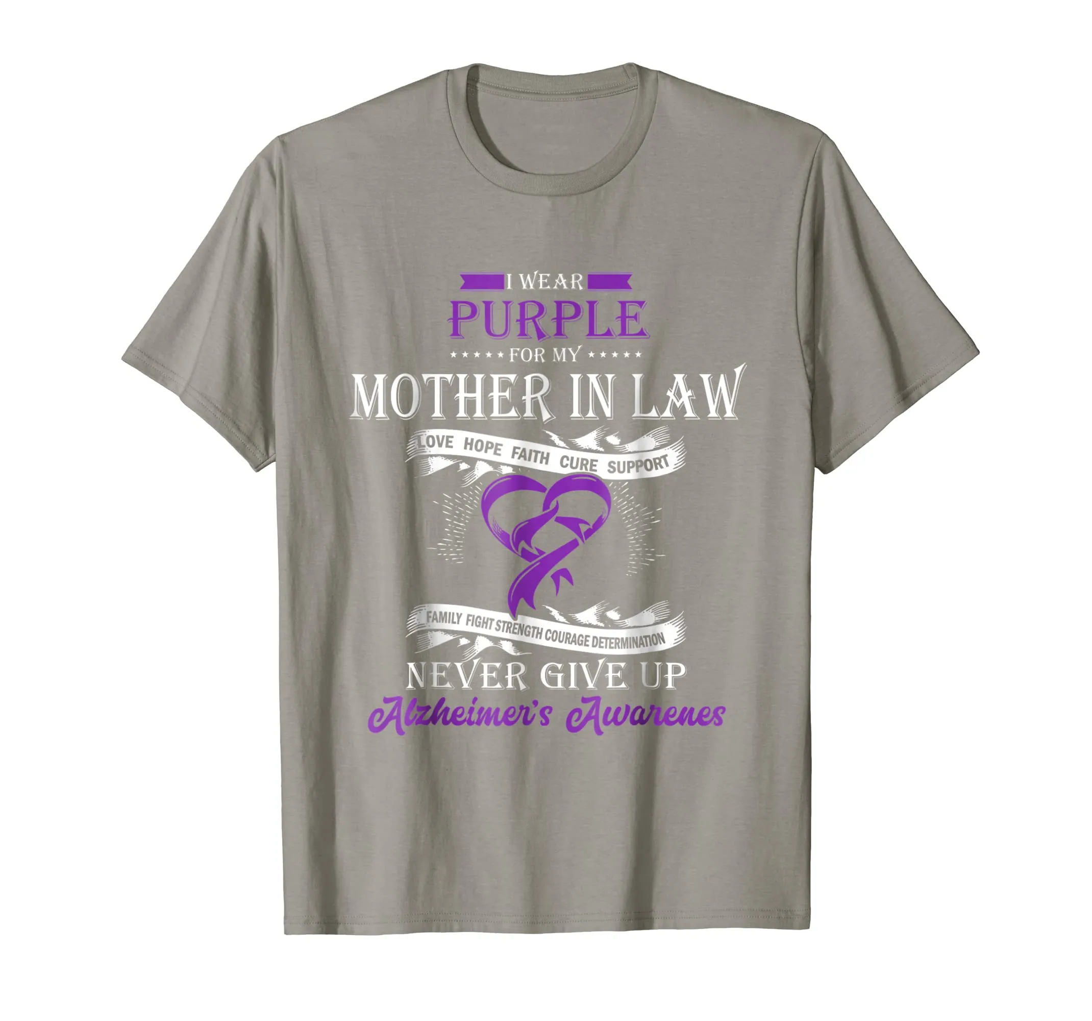 For My Mother In Law Alzheimer's Awareness Gift Shirt