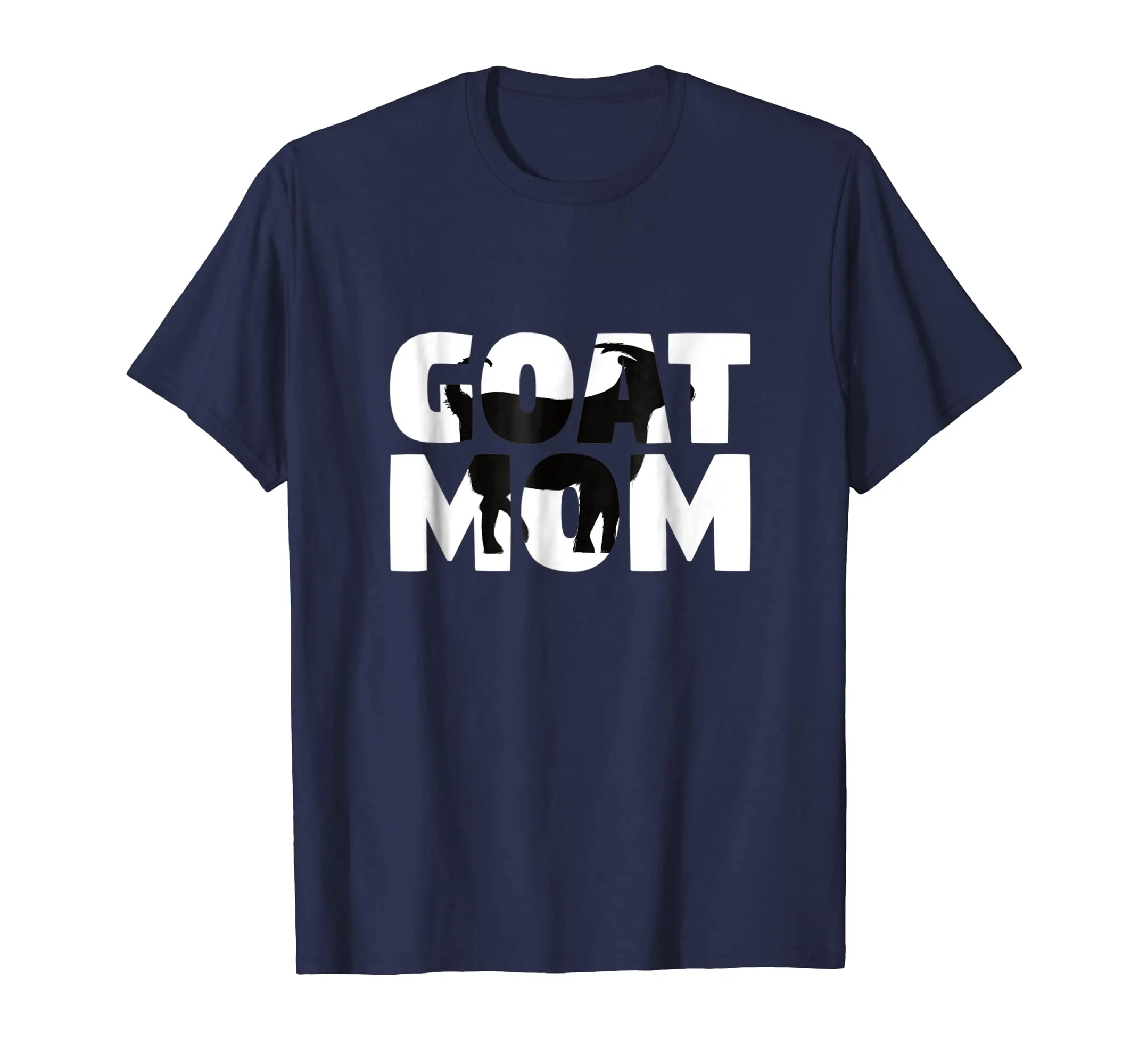 Goat Mom T-Shirt Goat Lover Gift for Mother Zoo Animal Tee