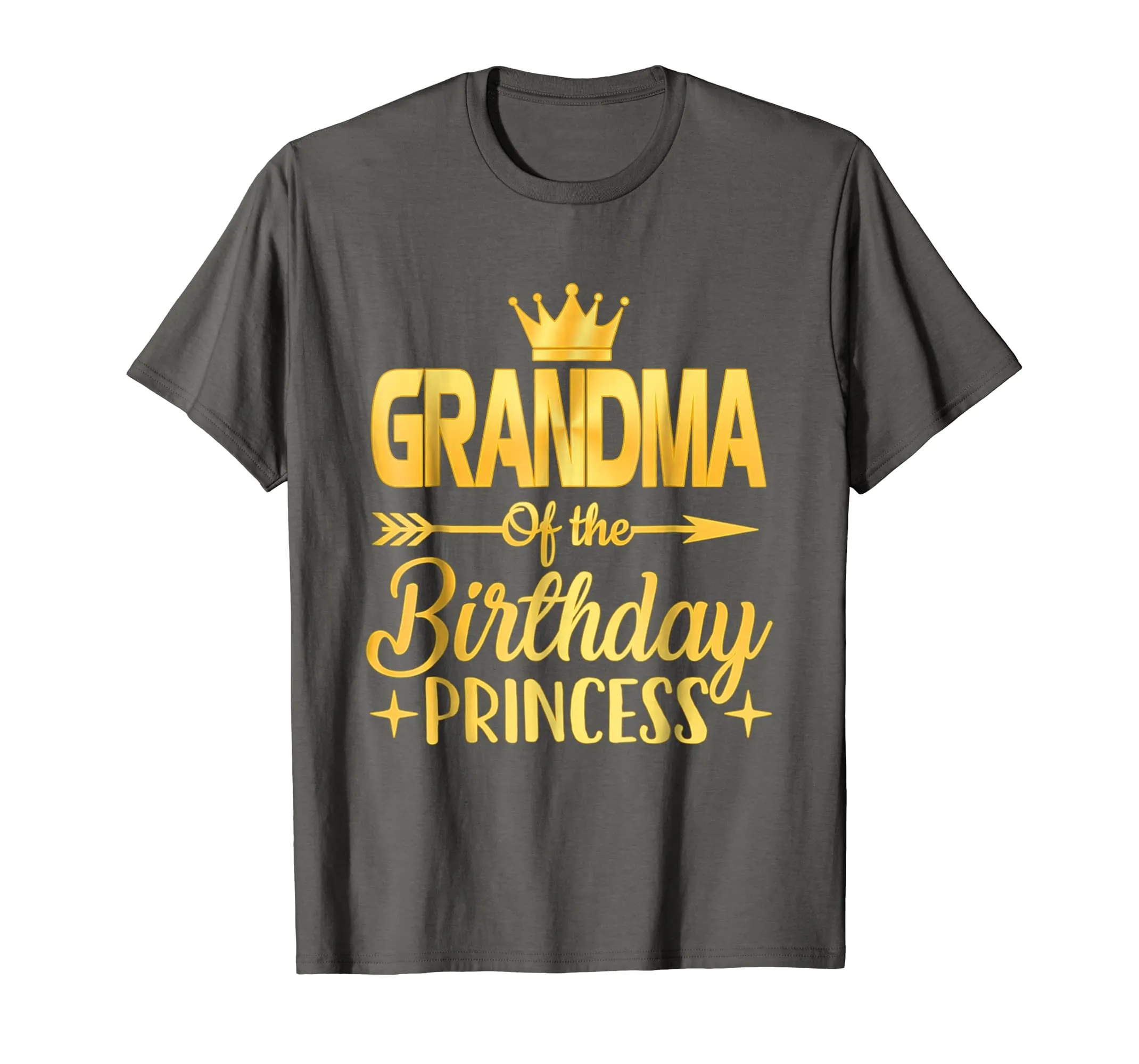 Grandma Of The Birthday Princess T-Shirt Father Mother Gifts