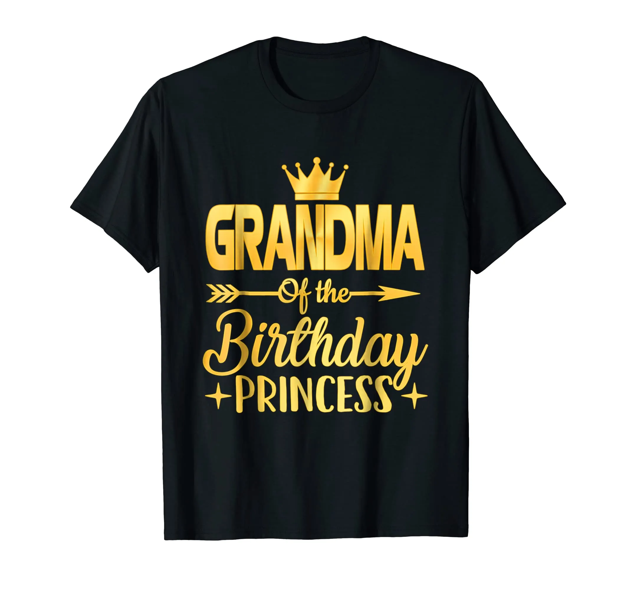 Grandma Of The Birthday Princess T-Shirt Father Mother Gifts