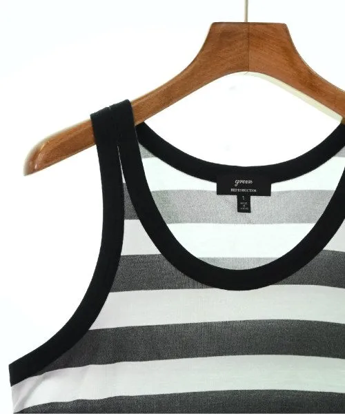 green Tank tops