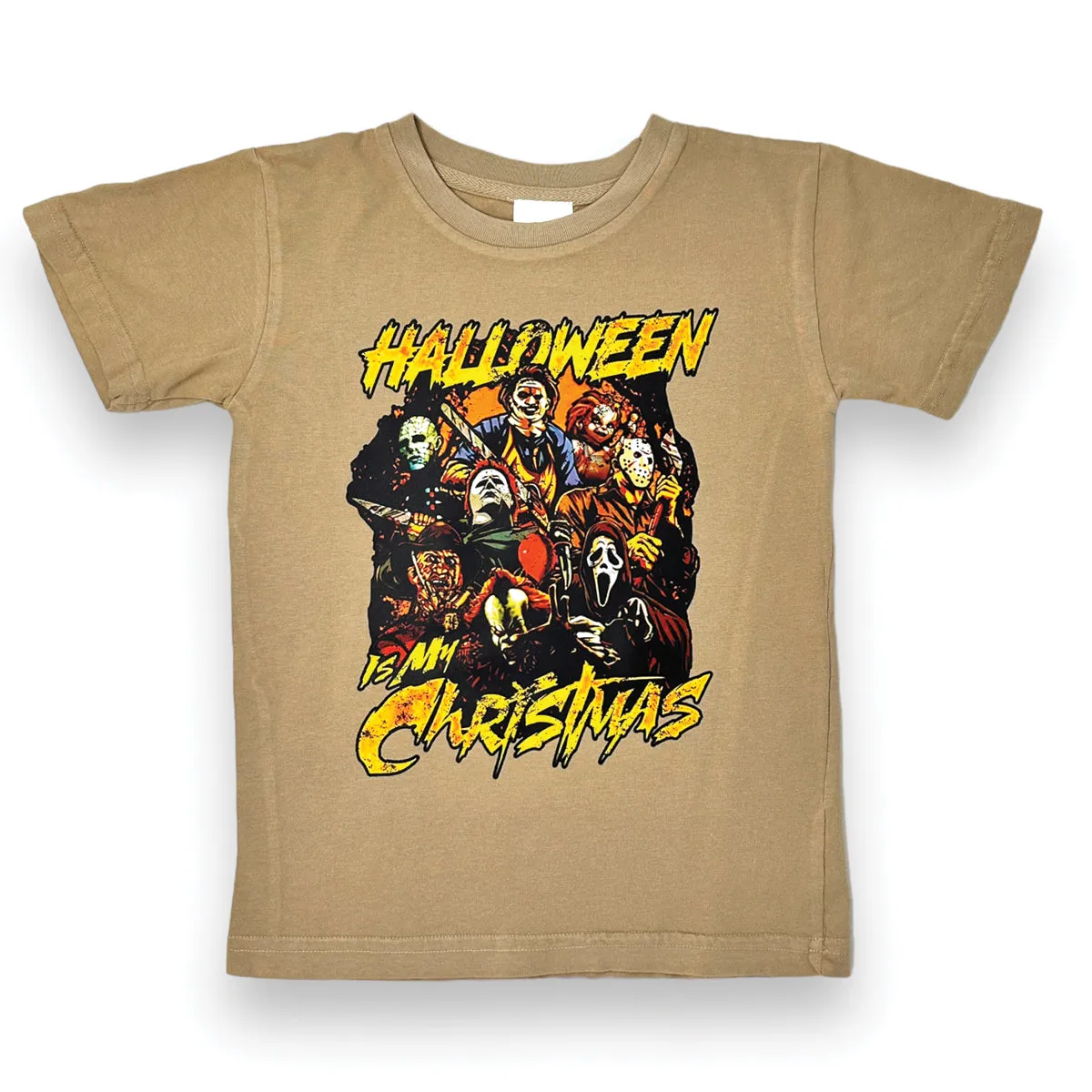 Halloween X-mas T-shirt (Peanut Butter)