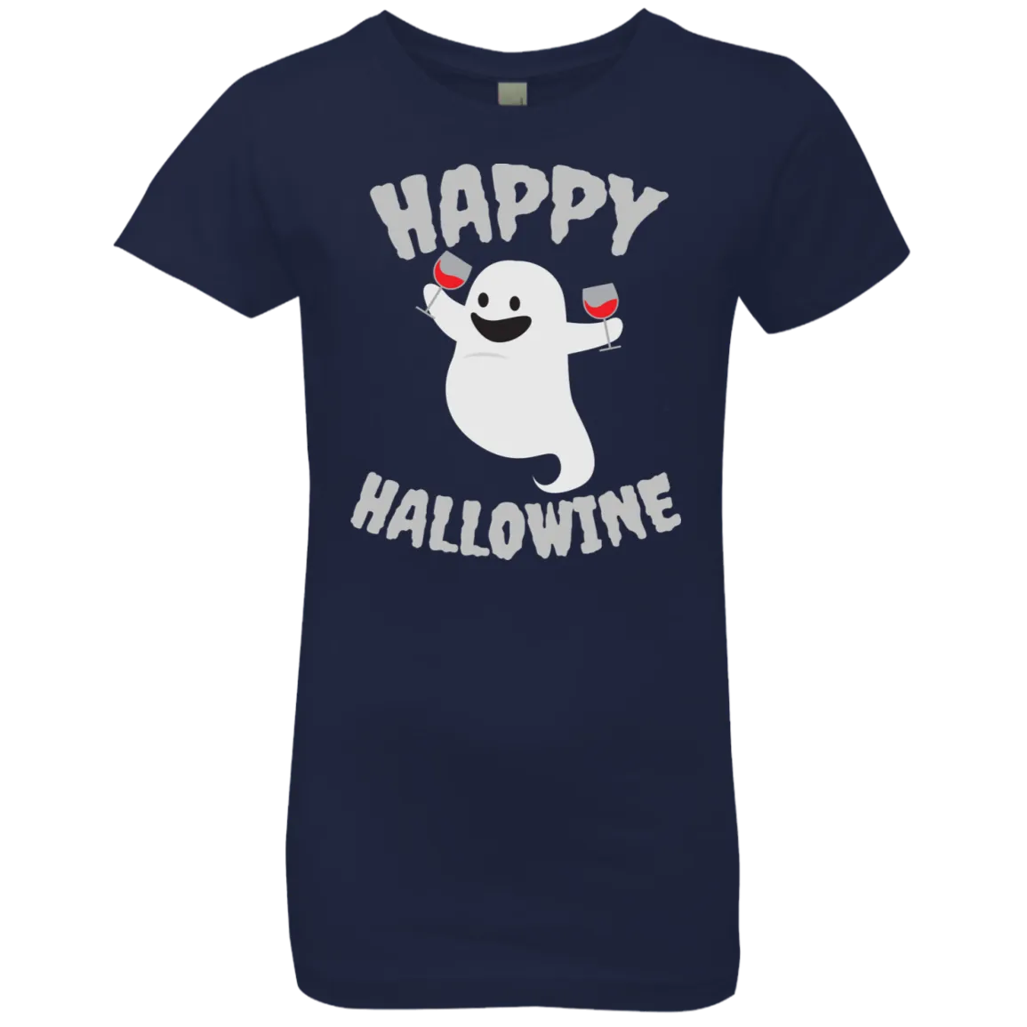 Happy Hallowine  T-Shirt(Girls)
