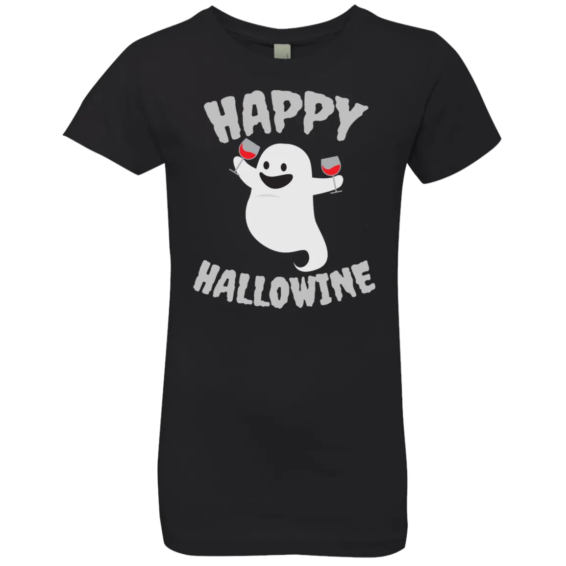 Happy Hallowine  T-Shirt(Girls)