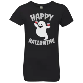 Happy Hallowine  T-Shirt(Girls)