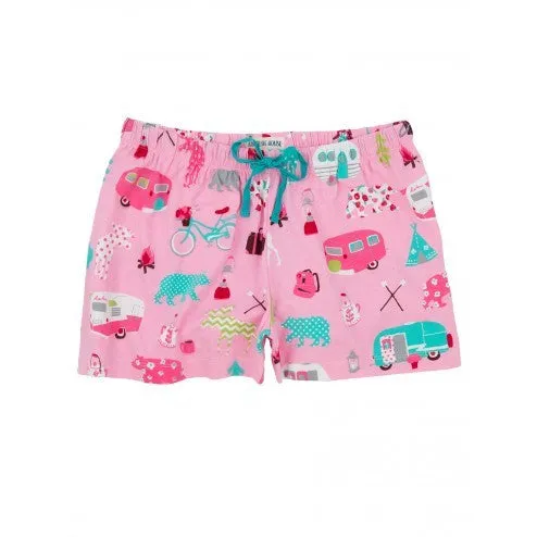 Hatley Womens Boxers - Glamping