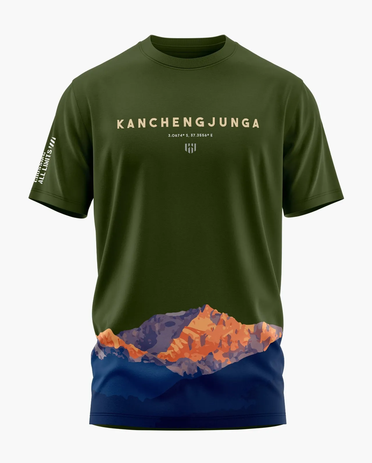 KANCHENGJUNGHA GOLDEN RISE Signature LuxeSoft Cotton T-Shirt