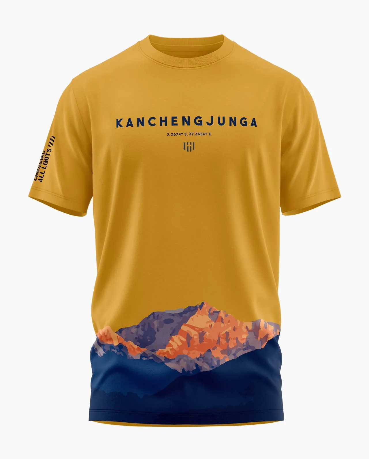 KANCHENGJUNGHA GOLDEN RISE Signature LuxeSoft Cotton T-Shirt
