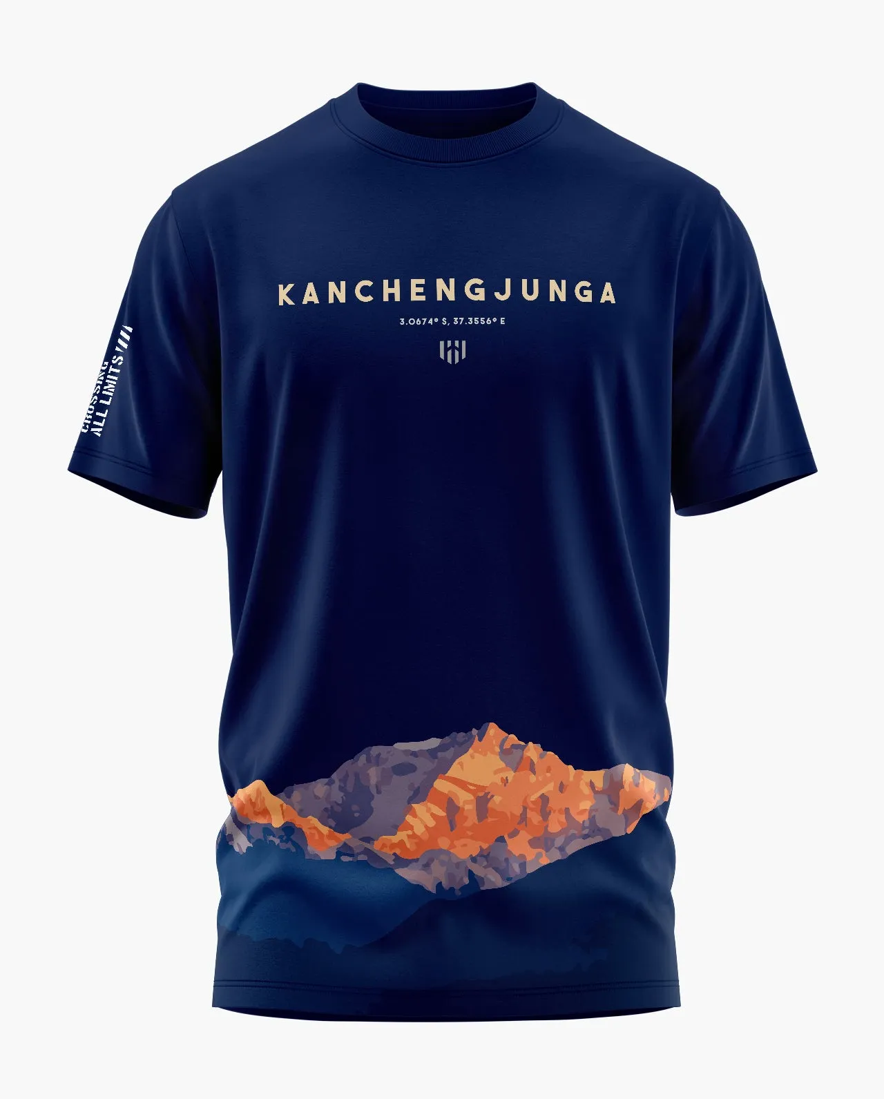 KANCHENGJUNGHA GOLDEN RISE Signature LuxeSoft Cotton T-Shirt