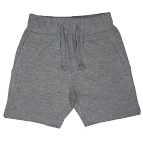 Kids Solid Comfy Shorts - Heather