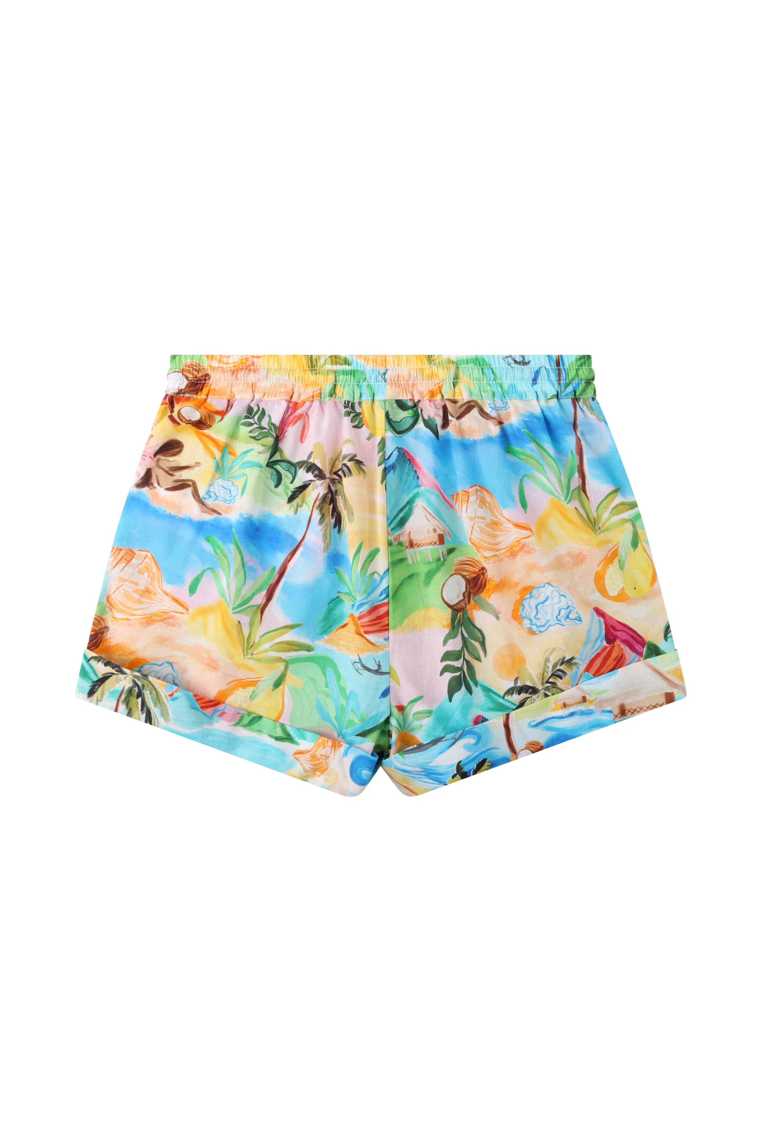 Kids Yardage Shorts - South Pacific