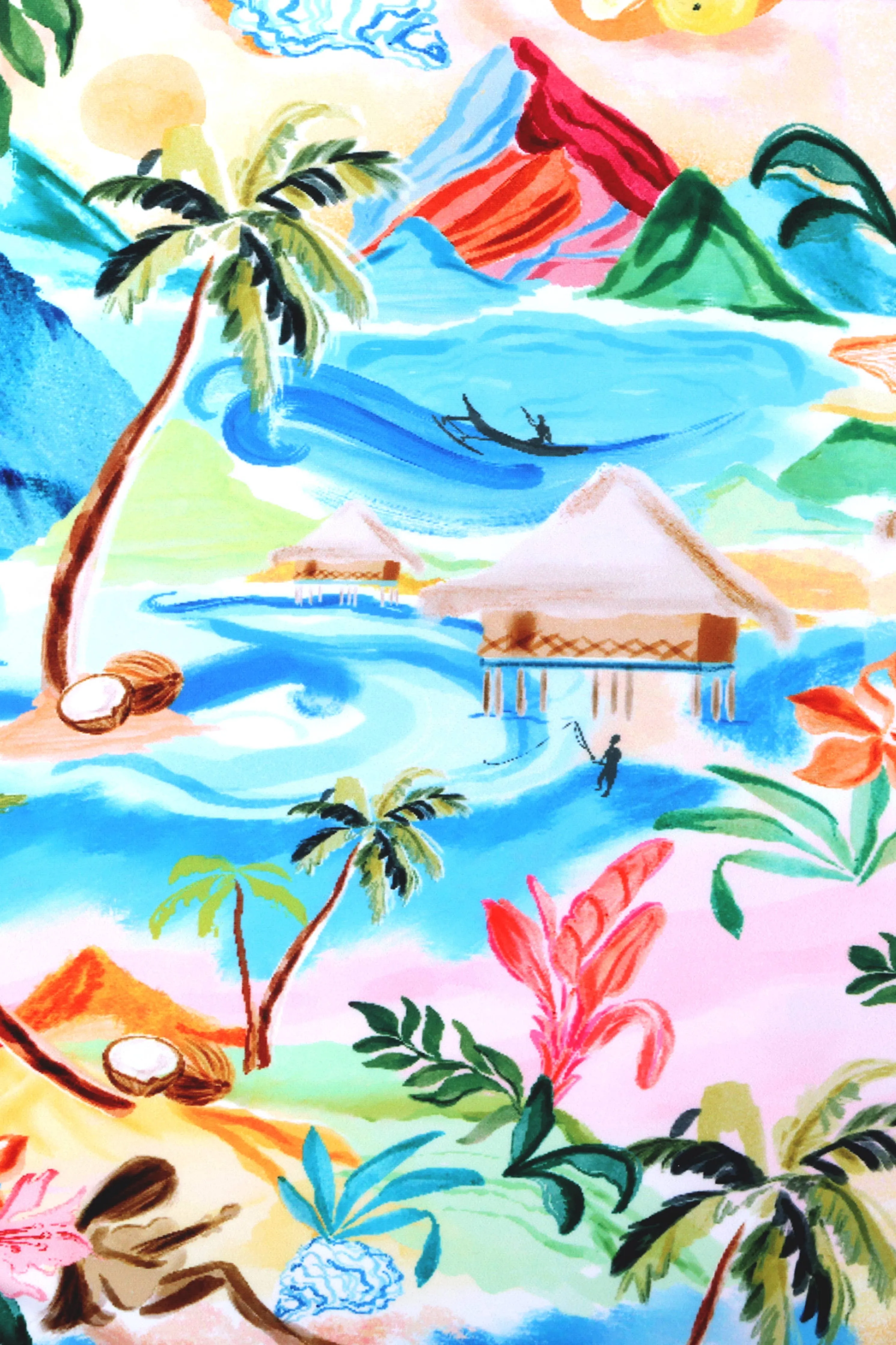 Kids Yardage Shorts - South Pacific