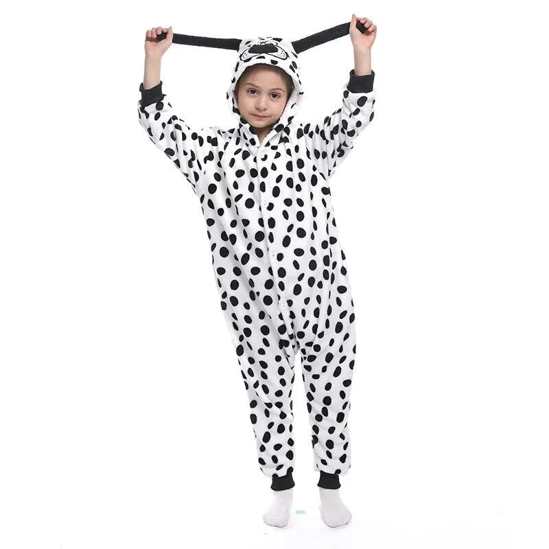 Licorne Children Pajamas Winter Sleepwear Boys Onesies Girls Outfits Set Unicorn  Panda Animal Pyjama Kids Baby Pijamas
