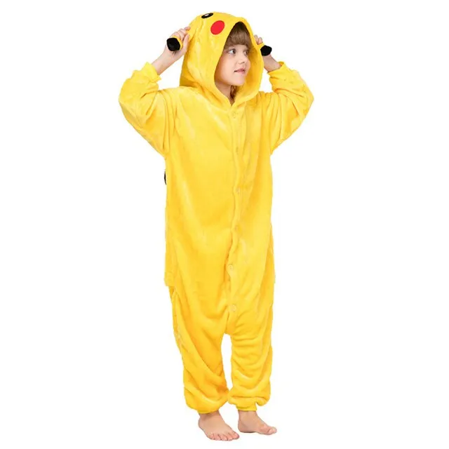 Licorne Children Pajamas Winter Sleepwear Boys Onesies Girls Outfits Set Unicorn  Panda Animal Pyjama Kids Baby Pijamas