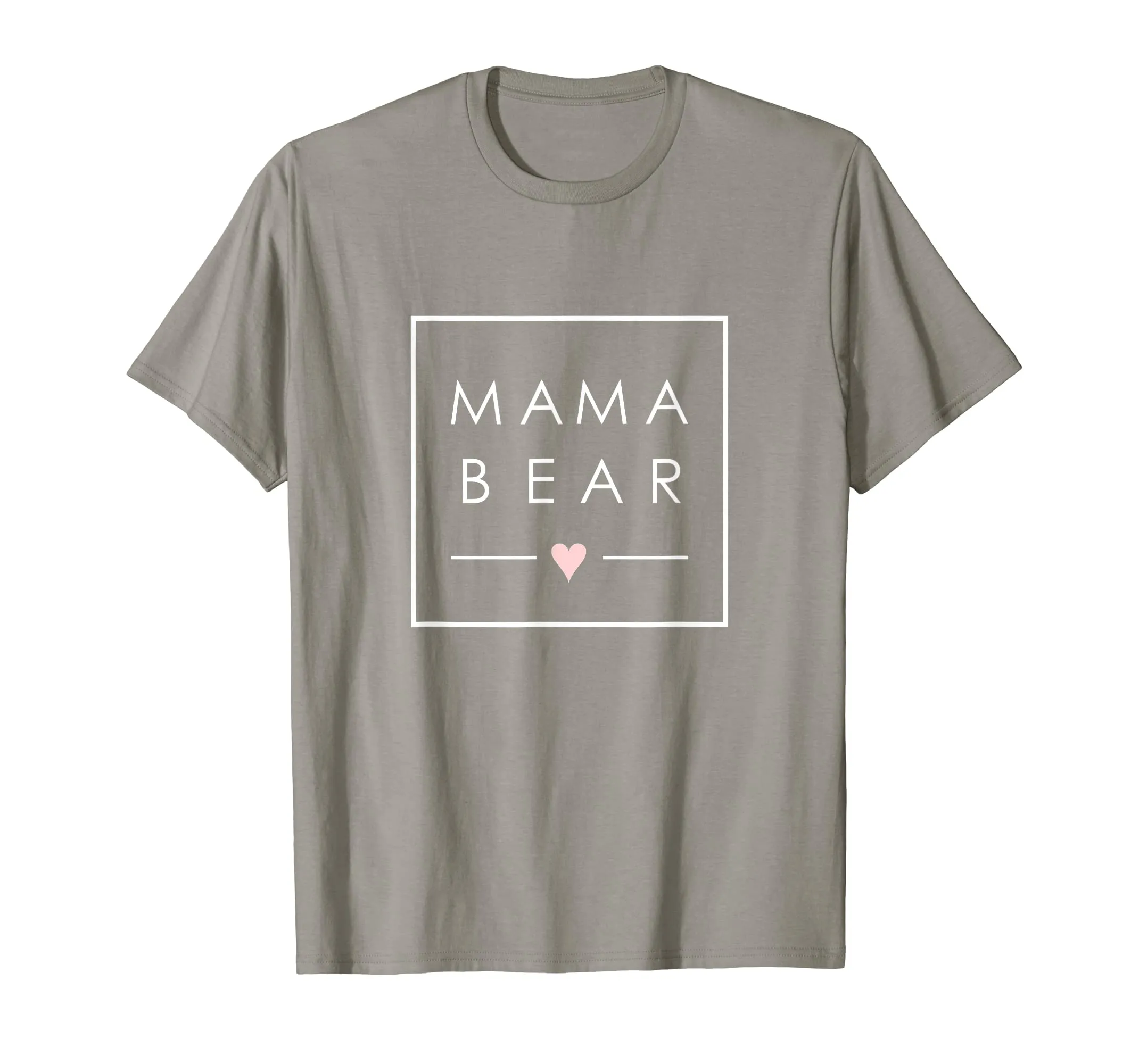 Mama Bear tshirt cute Mother love new Mom minimalist square