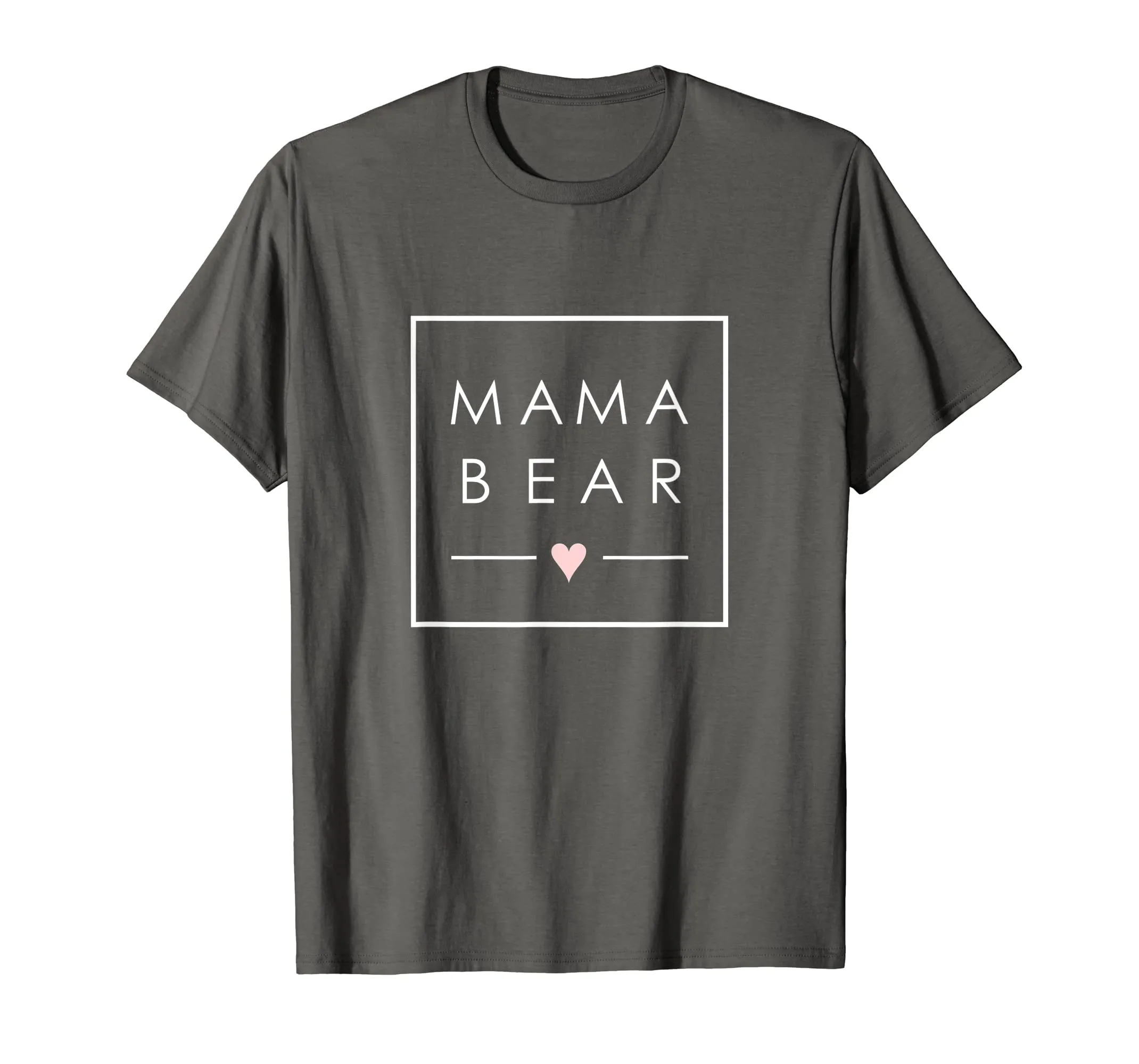 Mama Bear tshirt cute Mother love new Mom minimalist square