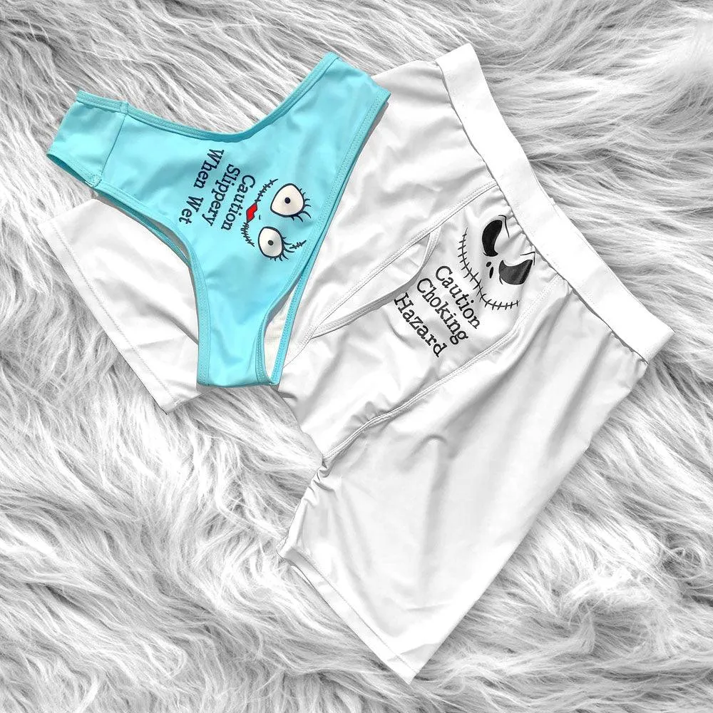 Matching Couples Underwear Gift Nightmare Funny Lovers