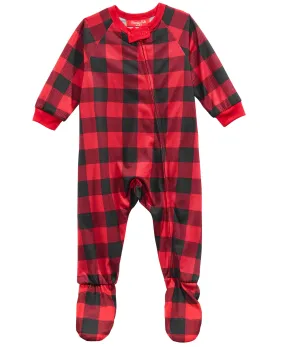 Matching Infants Fleece Navidad Footed Pajamas