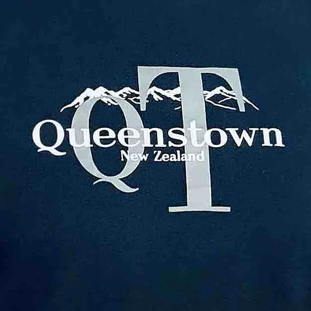 Mens New Zealand T Shirt - Queenstown