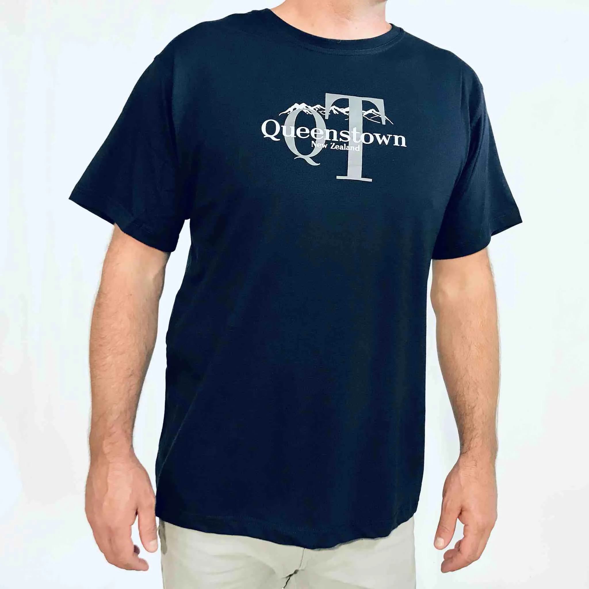 Mens New Zealand T Shirt - Queenstown