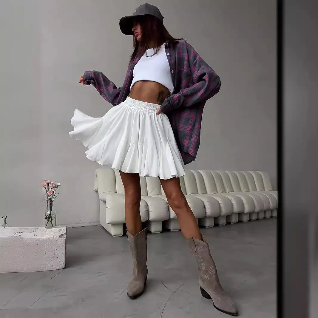 Mini Pleated Skirt