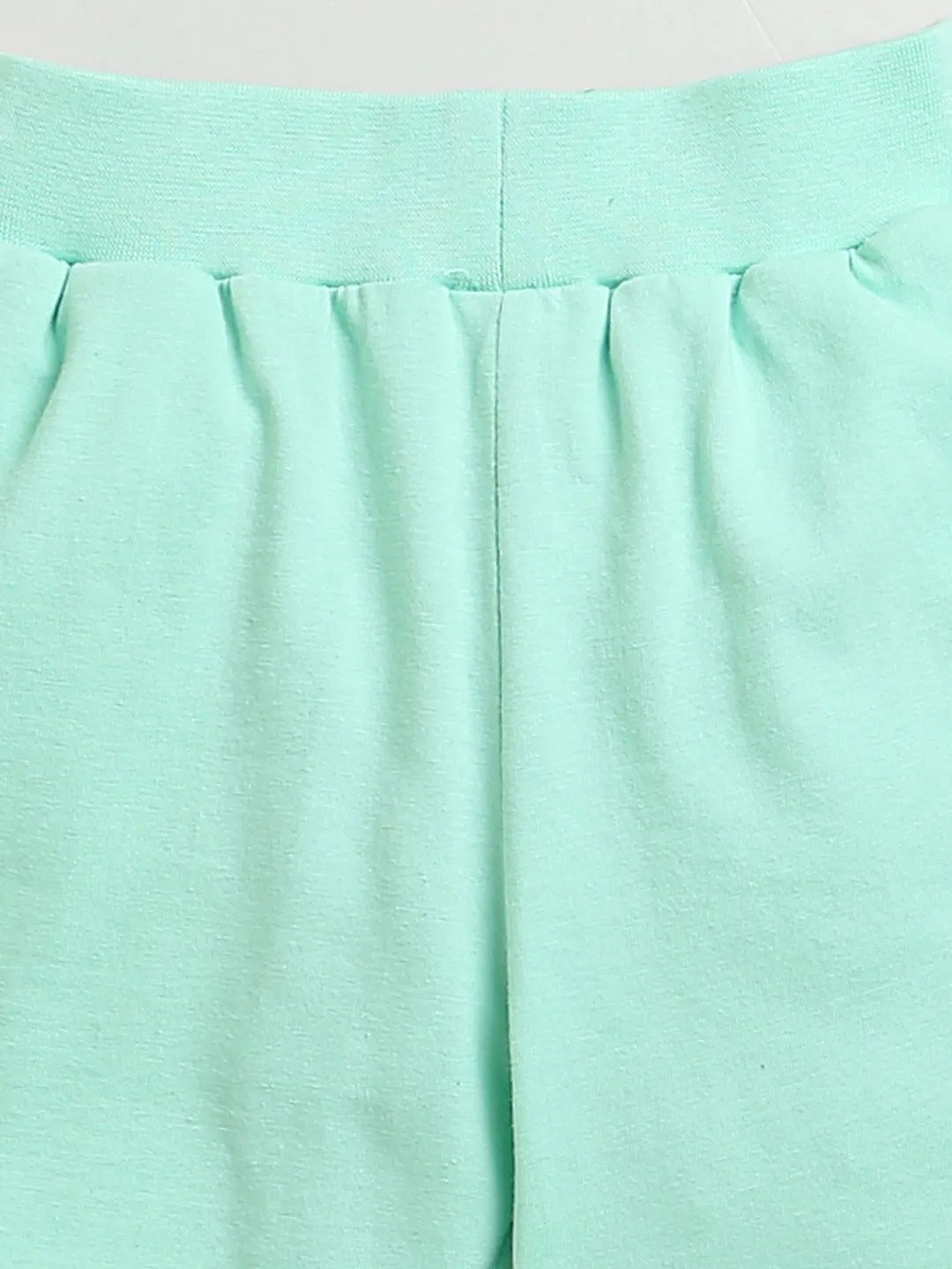 Mint Green Tiger Print Boys Shorts