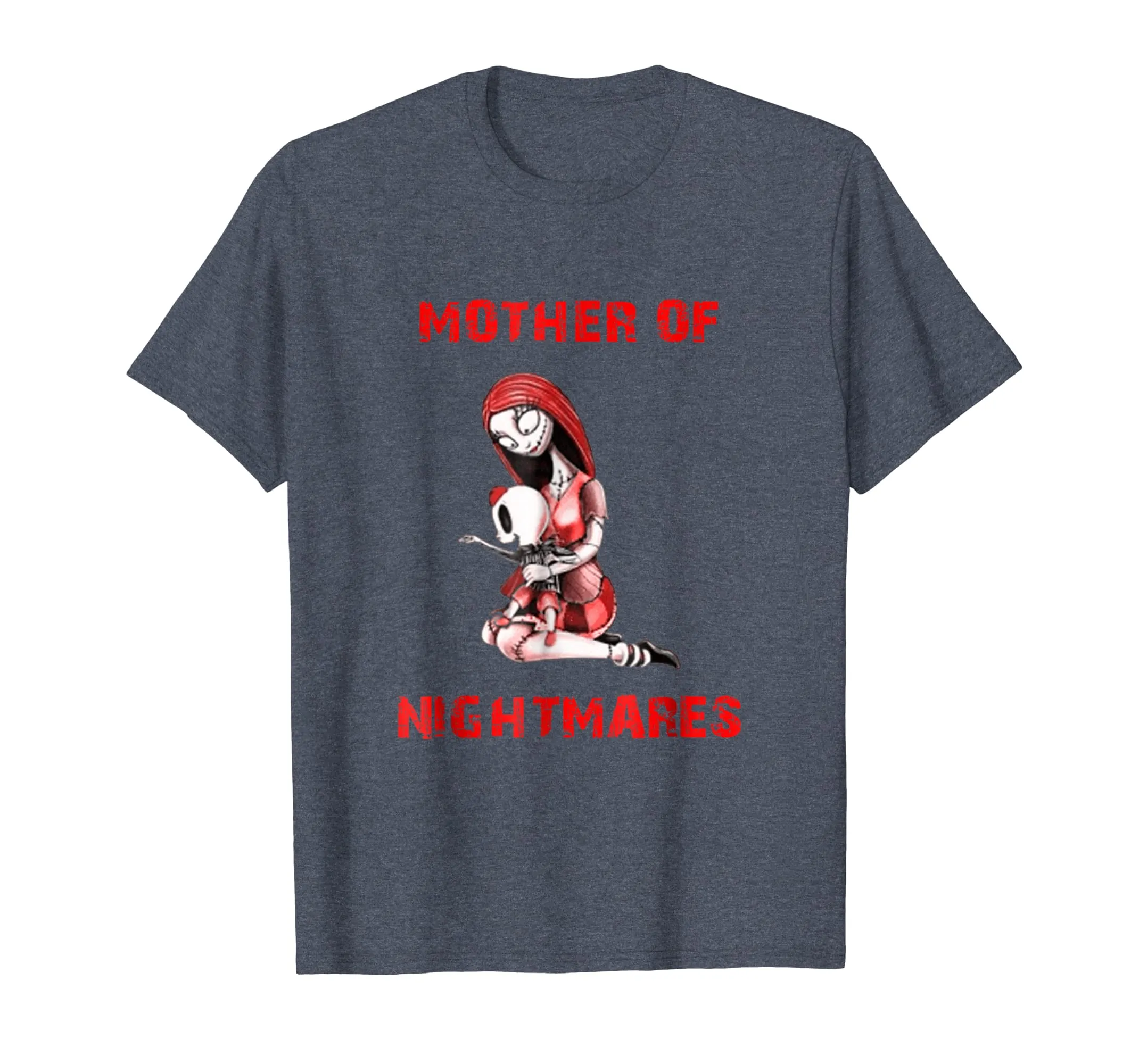 Mother of Nightmare Daughter Halloween Mom Costume T-shirt