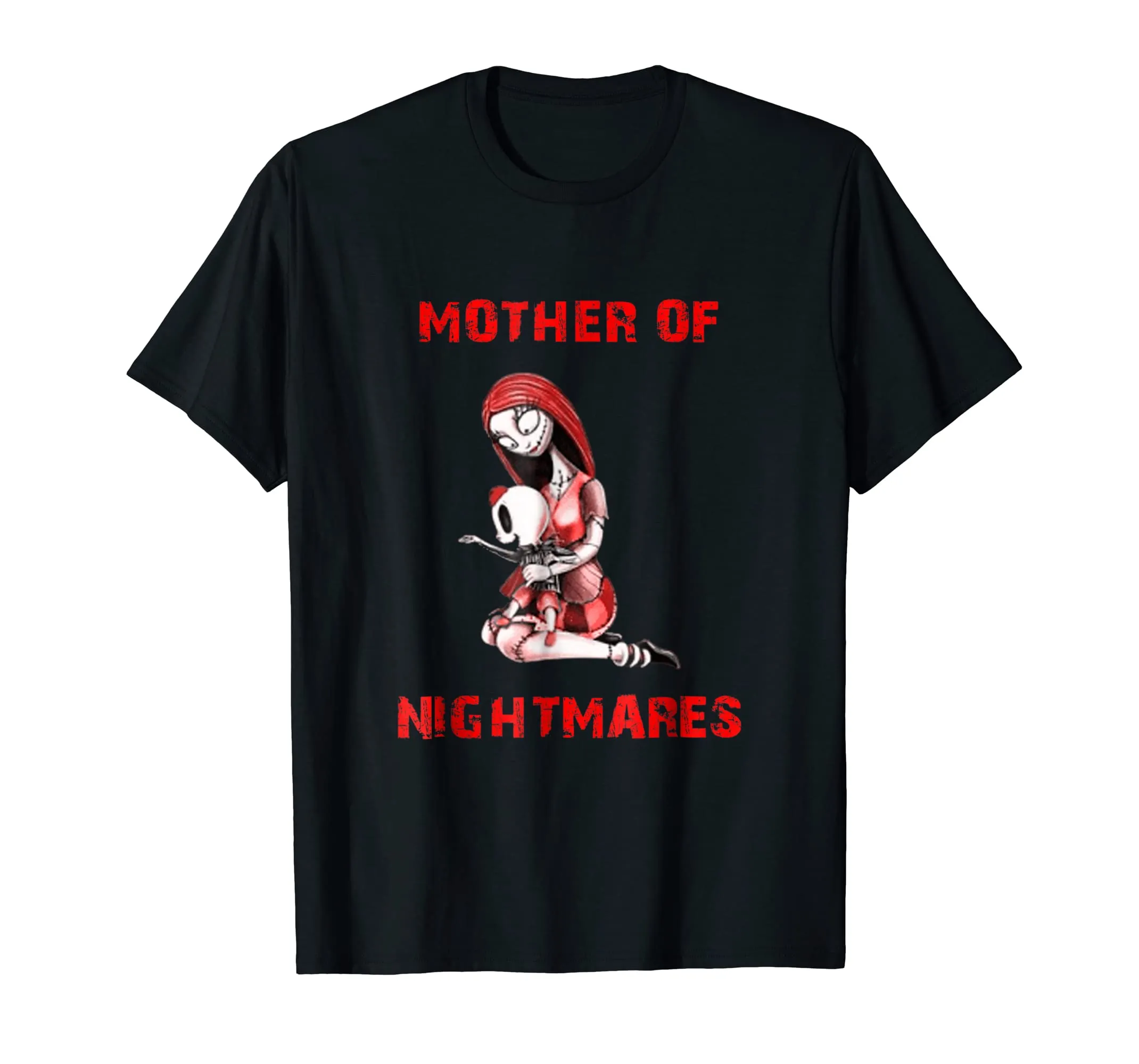 Mother of Nightmare Daughter Halloween Mom Costume T-shirt